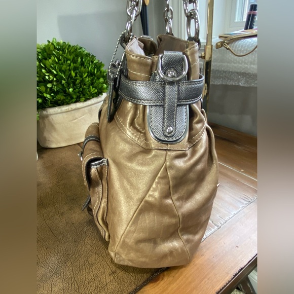 Coach Limited Edition XL North South Tote in Bronze Copper - Picture 11 of 15